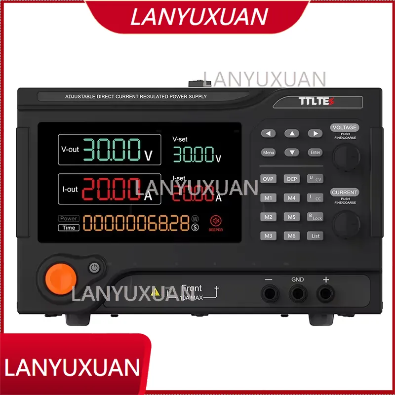 TTLTES Adjustable 60V DC Progr - Programmable Dc Power Supply 60V 10A ulasan dan harga